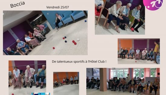 Boccia - Hôtel Club Nancy - EHPAD